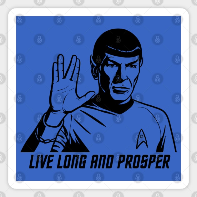 Live Long Magnet by trekgeeks